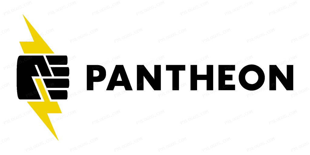Pantheonio Wordmark Logo PNG with transparent background