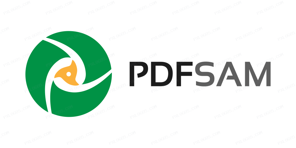 Pdfsam Wordmark Logo PNG with transparent background