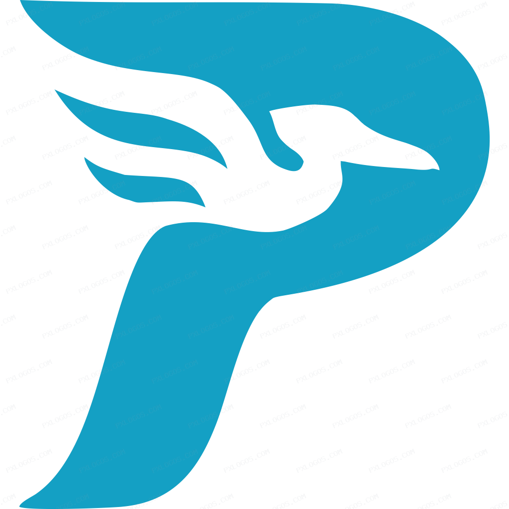 Pelican Logo PNG with transparent background