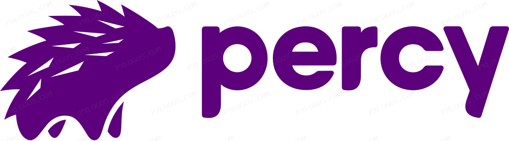 Percy Wordmark Logo PNG with transparent background