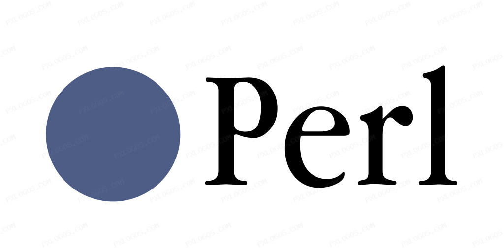 Perl Wordmark Logo PNG with transparent background