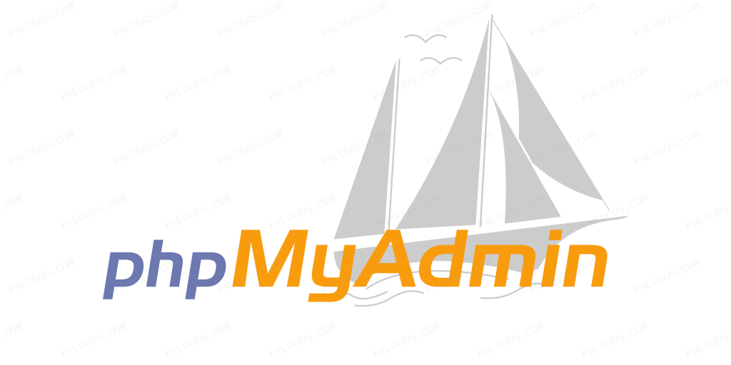 Phpmyadmin Wordmark Logo PNG with transparent background