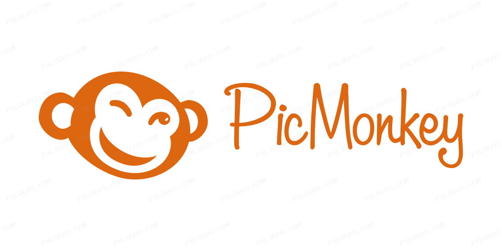 Picmonkey Wordmark Logo PNG with transparent background