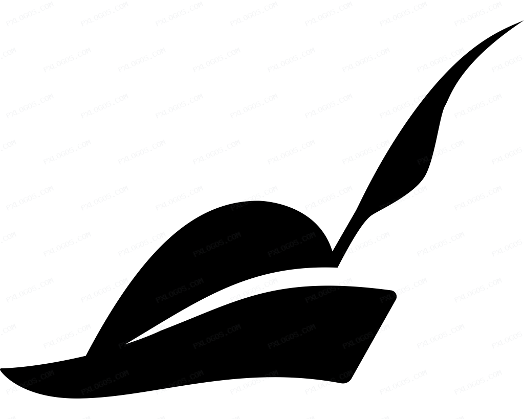 Pied Piper Hat Logo PNG with transparent background