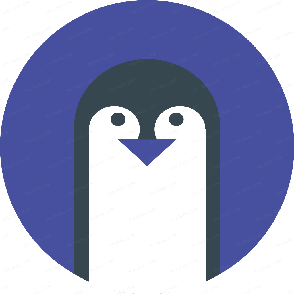 Pingvin Share Logo PNG with transparent background