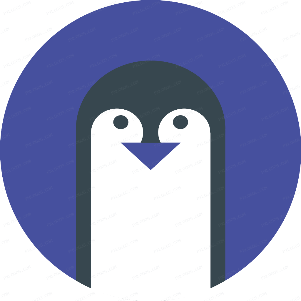 Pingvin Logo PNG with transparent background