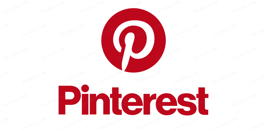 Pinterest Wordmark Logo PNG with transparent background