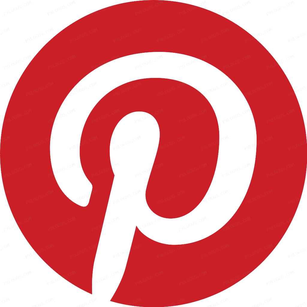 Pinterest Logo PNG with transparent background