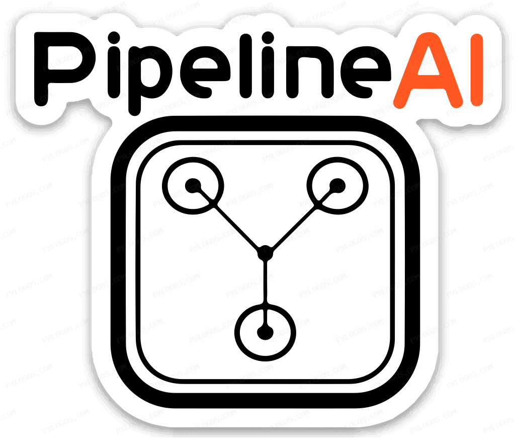 Pipeline AI Logo PNG with transparent background