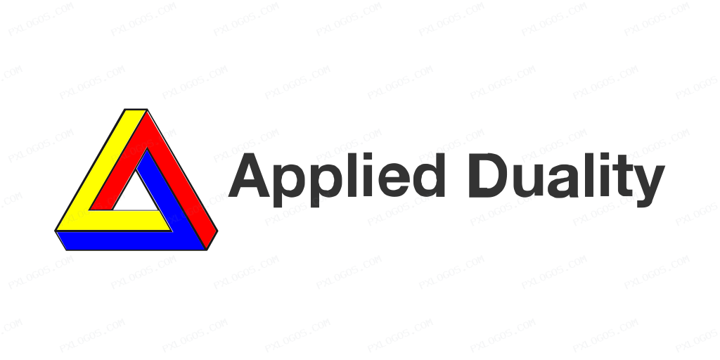 Applied Duality Wordmark Logo PNG with transparent background