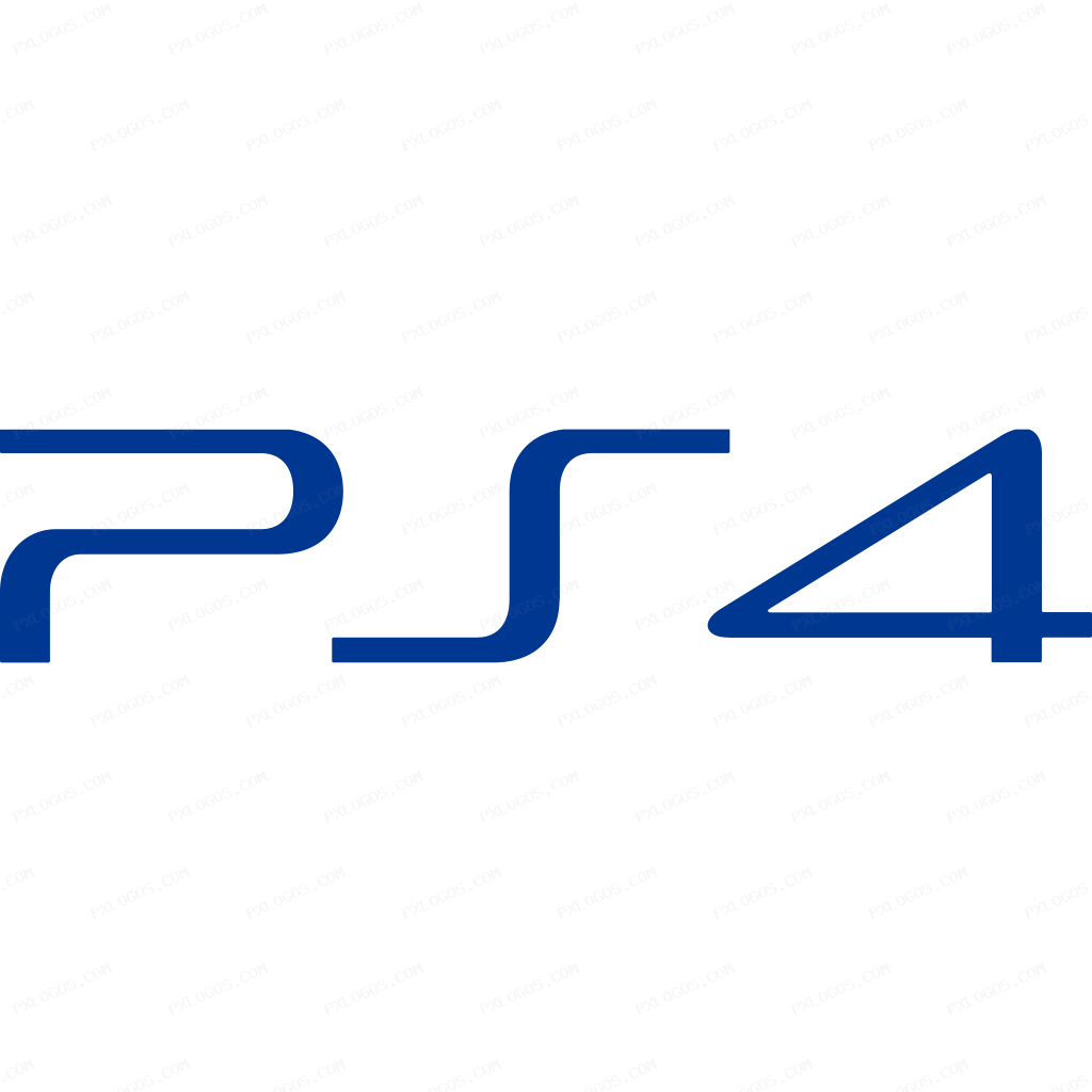 PlayStation 4 Logo PNG with transparent background