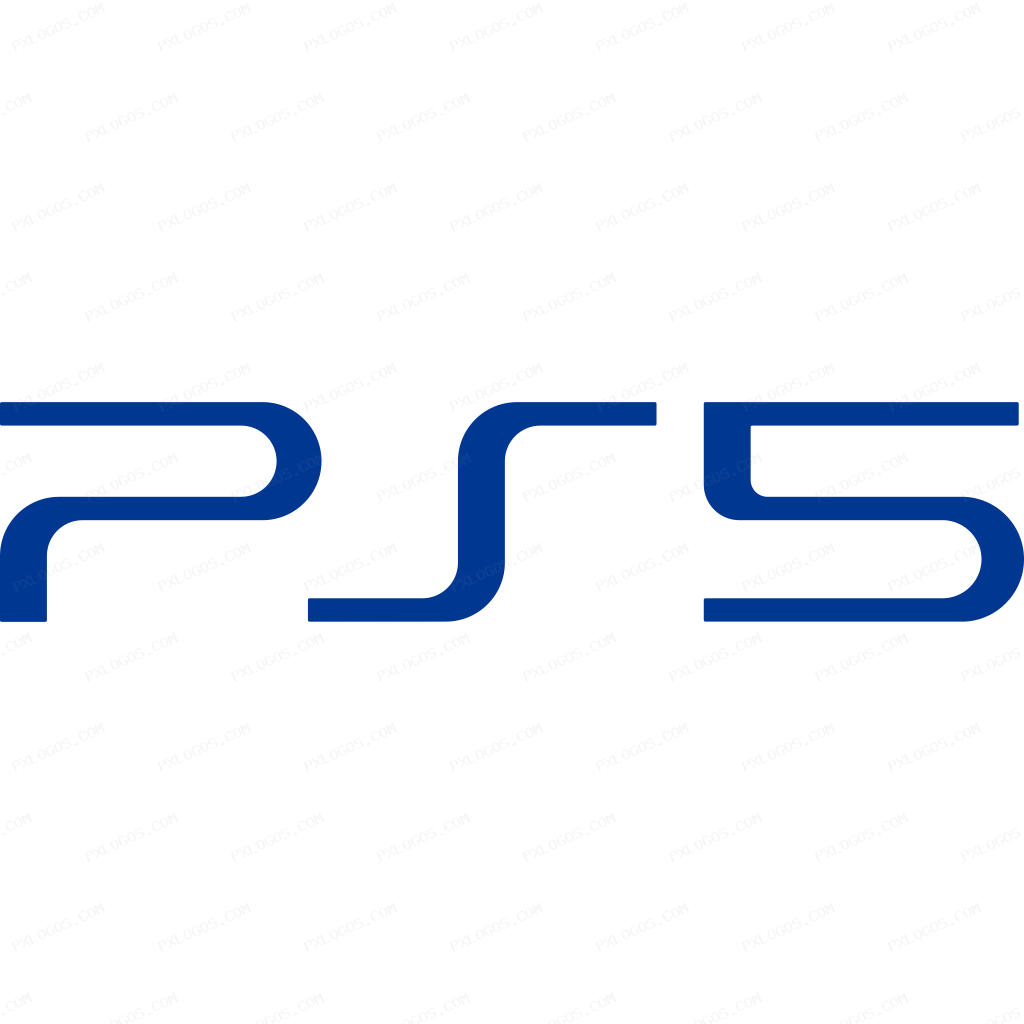 PlayStation 5 Logo PNG with transparent background