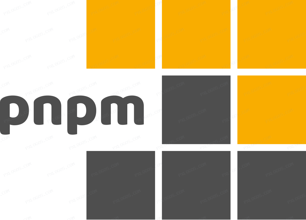 Pnpm Logo PNG with transparent background