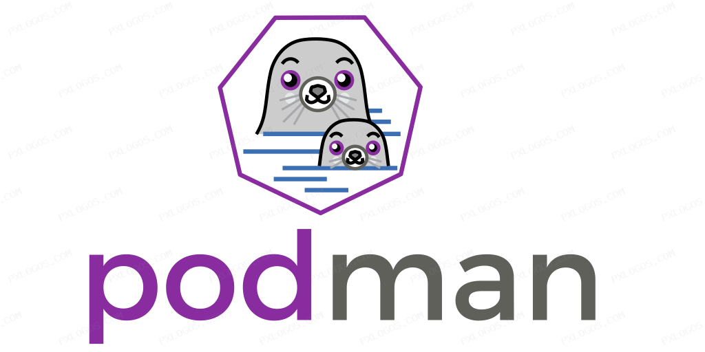 Podmanio Wordmark Logo PNG with transparent background