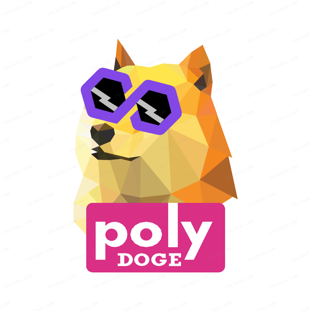 Polydoge Logo PNG with transparent background