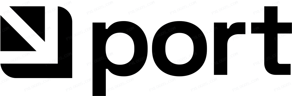 Port Logo PNG with transparent background