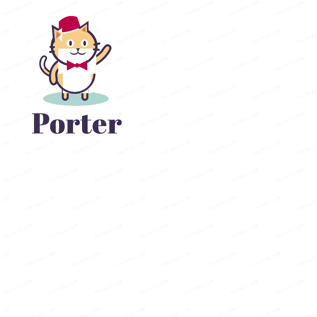 Porter Sh Logo PNG with transparent background