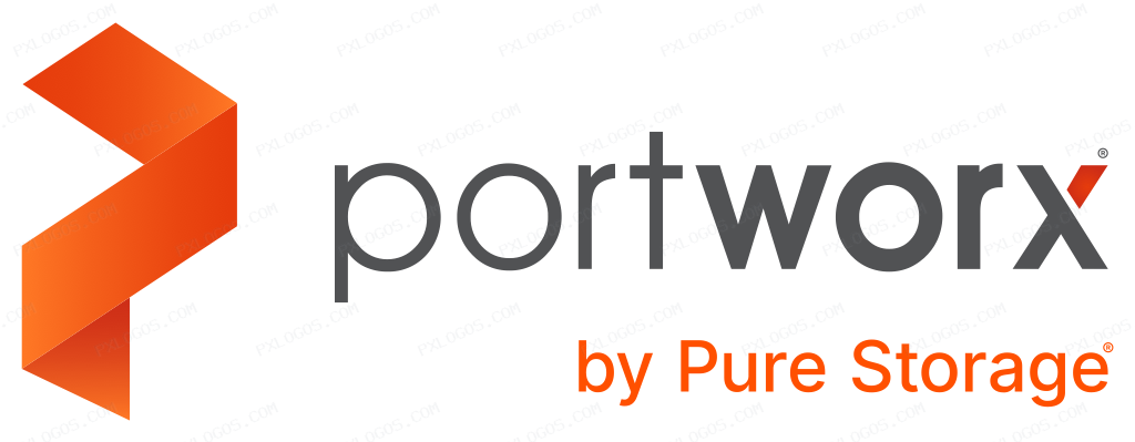 Portworx By Purestorage Logo PNG with transparent background