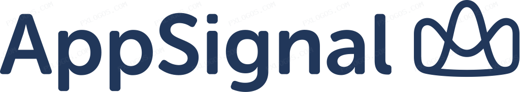 Appsignal Wordmark Logo PNG with transparent background