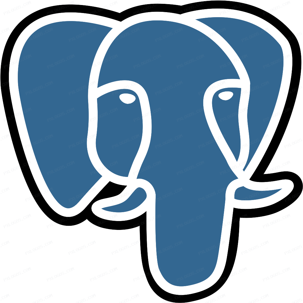 PostgreSQL Logo PNG with transparent background